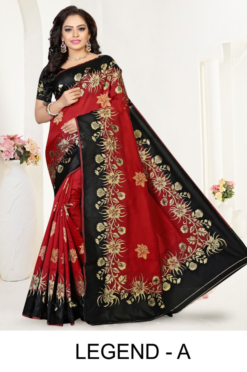Ronisha Legend  Latest Fancy Designer Casual Wear Silk Saree Collection